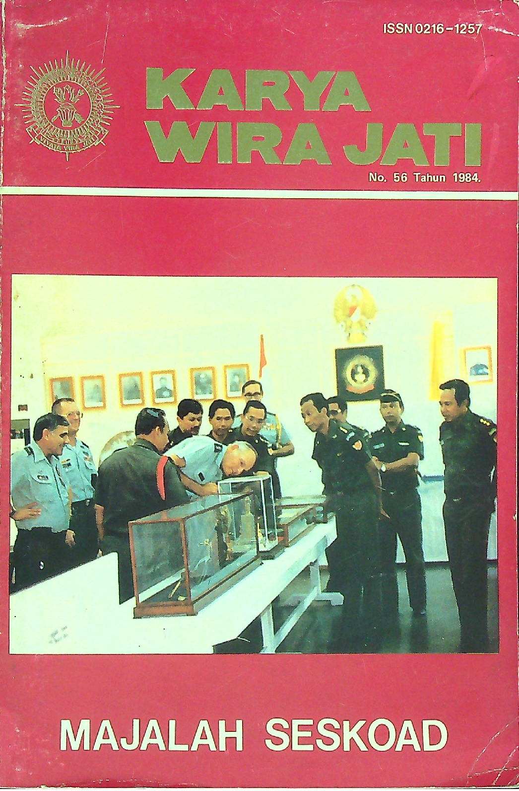 KARYA WIRA JATI MAJALAH SESKOAD NO 56 TAHUN 1984
